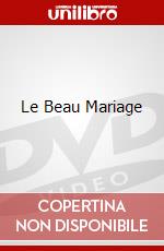 Le Beau Mariage dvd