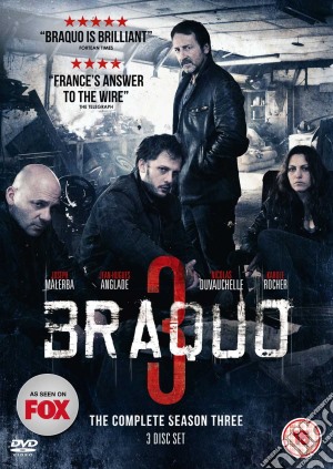 Braquo Season 3 (2 Dvd) [Edizione: Regno Unito] film in dvd