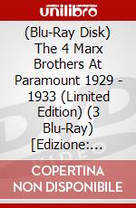 (Blu-Ray Disk) The 4 Marx Brothers At Paramount 1929 - 1933 (Limited Edition) (3 Blu-Ray) [Edizione: Regno Unito] film in dvd di Arrow Films