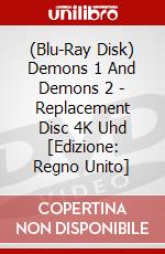 (Blu-Ray Disk) Demons 1 And Demons 2 - Replacement Disc 4K Uhd [Edizione: Regno Unito] brd