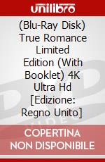 (Blu-Ray Disk) True Romance Limited Edition (With Booklet) 4K Ultra Hd [Edizione: Regno Unito] brd