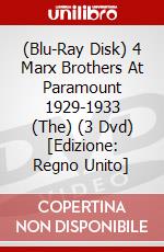 (Blu-Ray Disk) 4 Marx Brothers At Paramount 1929-1933 (The) (3 Dvd) [Edizione: Regno Unito] film in dvd