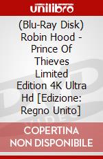 (Blu-Ray Disk) Robin Hood - Prince Of Thieves Limited Edition 4K Ultra Hd [Edizione: Regno Unito] film in dvd