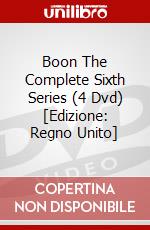 Boon The Complete Sixth Series (4 Dvd) [Edizione: Regno Unito] dvd