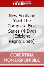 New Scotland Yard  The Complete First Series (4 Dvd) [Edizione: Regno Unito] dvd