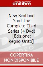 New Scotland Yard The Complete Third Series (4 Dvd) [Edizione: Regno Unito] dvd