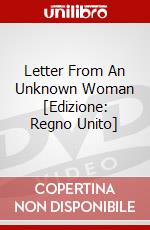 Letter From An Unknown Woman [Edizione: Regno Unito] dvd