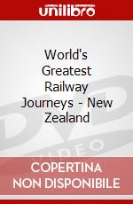 World's Greatest Railway Journeys - New Zealand dvd