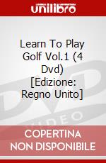 Learn To Play Golf Vol.1 (4 Dvd) [Edizione: Regno Unito] dvd