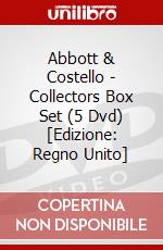 Abbott & Costello - Collectors Box Set (5 Dvd) [Edizione: Regno Unito] dvd
