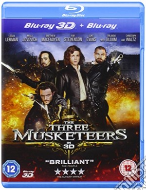 (Blu-Ray Disk) Three Musketeers [Edizione: Regno Unito] film in dvd di Entertainment One