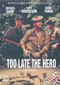 Too Late The Hero dvd