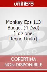 Monkey Eps 113 Budget (4 Dvd) [Edizione: Regno Unito] dvd