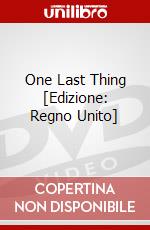 One Last Thing [Edizione: Regno Unito] dvd