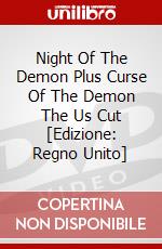 Night Of The Demon Plus Curse Of The Demon The Us Cut [Edizione: Regno Unito] dvd