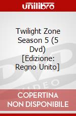 Twilight Zone Season 5 (5 Dvd) [Edizione: Regno Unito] dvd
