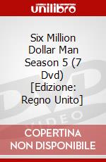 Six Million Dollar Man  Season 5 (7 Dvd) [Edizione: Regno Unito] dvd