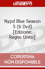 Nypd Blue  Season 5 (6 Dvd) [Edizione: Regno Unito] dvd