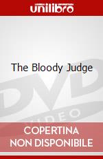 The Bloody Judge dvd