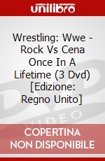 Wrestling: Wwe - Rock Vs Cena Once In A Lifetime (3 Dvd) [Edizione: Regno Unito] dvd