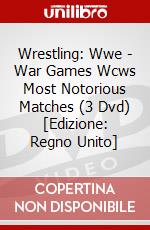 Wrestling: Wwe - War Games Wcws Most Notorious Matches (3 Dvd) [Edizione: Regno Unito] dvd