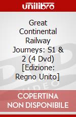 Great Continental Railway Journeys: S1 & 2 (4 Dvd) [Edizione: Regno Unito] dvd