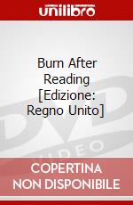 Burn After Reading [Edizione: Regno Unito] dvd