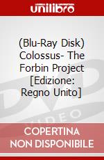 (Blu-Ray Disk) Colossus- The Forbin Project [Edizione: Regno Unito] brd