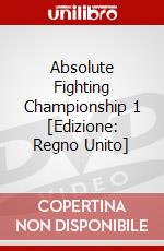 Absolute Fighting Championship 1 [Edizione: Regno Unito] dvd