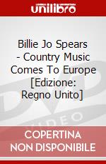 Billie Jo Spears - Country Music Comes To Europe  [Edizione: Regno Unito] dvd