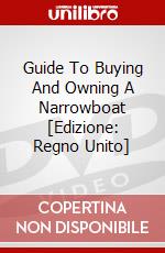 Guide To Buying And Owning A Narrowboat [Edizione: Regno Unito] dvd