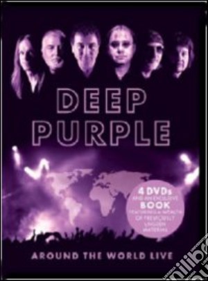 Deep Purple - Around The World Live (4 Dvd+Libro) film in dvd