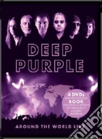 Deep Purple - Around The World Live (4 Dvd+Libro) dvd