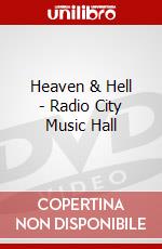 Heaven & Hell - Radio City Music Hall dvd
