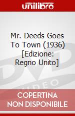 Mr. Deeds Goes To Town (1936) [Edizione: Regno Unito] dvd