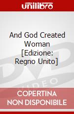 And God Created Woman [Edizione: Regno Unito] dvd