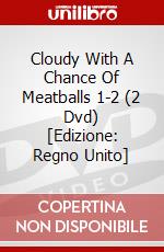 Cloudy With A Chance Of Meatballs 1-2 (2 Dvd) [Edizione: Regno Unito] dvd