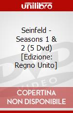 Seinfeld - Seasons 1 & 2 (5 Dvd) [Edizione: Regno Unito] dvd