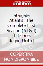 Stargate Atlantis: The Complete First Season (6 Dvd) [Edizione: Regno Unito] dvd