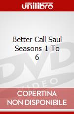 Better Call Saul Seasons 1 To 6 dvd