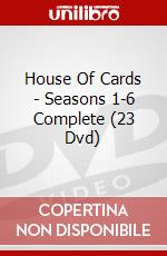 House Of Cards - Seasons 1-6 Complete (23 Dvd) dvd