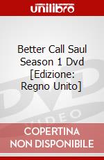 Better Call Saul Season 1 Dvd [Edizione: Regno Unito] dvd