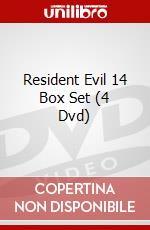 Resident Evil 14 Box Set (4 Dvd) [Edizione: Regno Unito] dvd