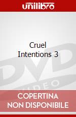 Cruel Intentions 3 dvd