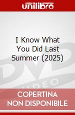 I Know What You Did Last Summer (2025) dvd