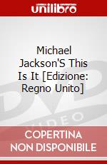 Michael Jackson'S This Is It [Edizione: Regno Unito] dvd