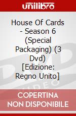 House Of Cards - Season 6 (Special Packaging) (3 Dvd) [Edizione: Regno Unito] dvd