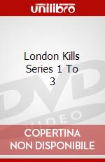 London Kills Series 1 To 3 dvd