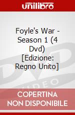 Foyle's War - Season 1 (4 Dvd) [Edizione: Regno Unito] dvd