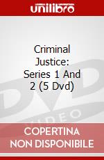 Criminal Justice: Series 1 And 2 (5 Dvd) dvd